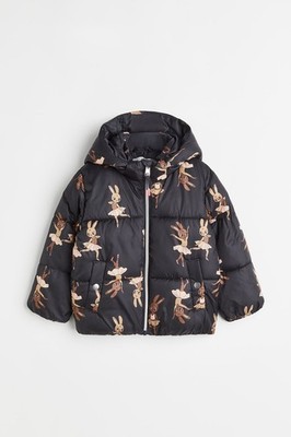 H&M hoodie Jacket For Kids With Ballerina Rabbit print Size 6