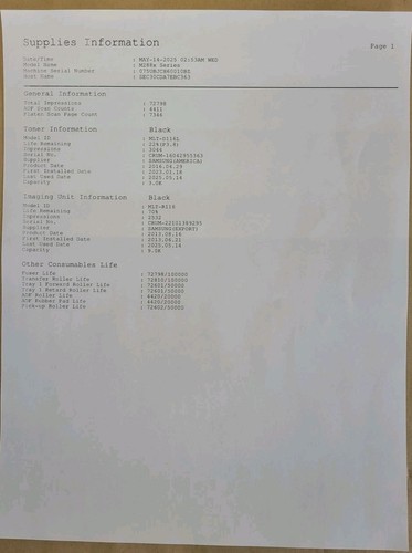 Samsung Xpress M2885FW Monochrome Multifunction Printer - Tested & Working! - Picture 2 of 8