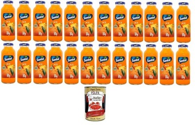 Santal Ace BIG Flasche Orangen-Karotten- und Zitronenfruchtsaft 24x 250ml+Polpa