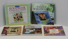 Lot of 5 Scrapbooking Books Memory Makers  Creating Keepsakes Ideas Crafts GUC