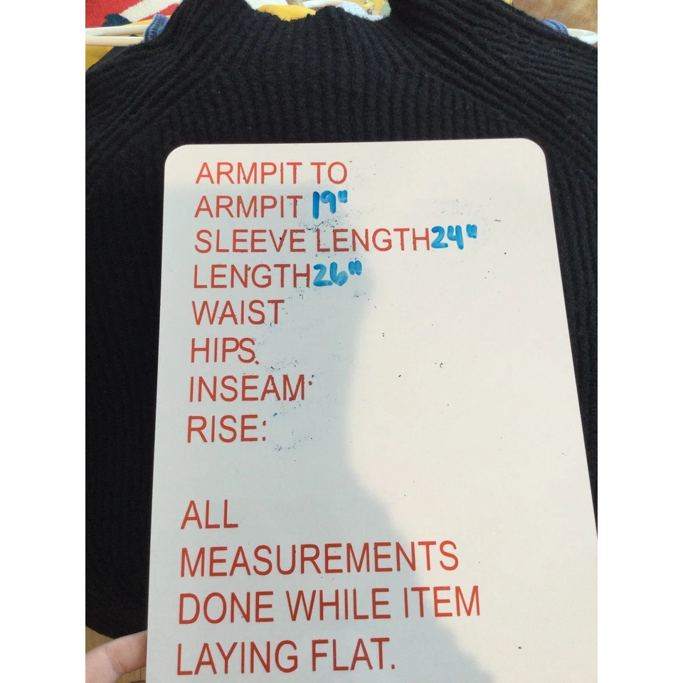 Suéter acanalado de lana Madewell para mujer talla pequeña cuello falso minimalista clásico preppy Foto 3 de 4