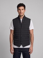 Hackett London Daunenweste Grau Gr. 2XL Herren HM402972