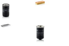 Inspektionspaket Filtersatz XL MANN-FILTER Anschraubfilter Leitungsfilter für B3