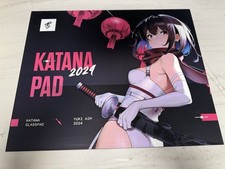 Yuki Aim Katana City Glass Mousepad Limited Large Size 500x400mm