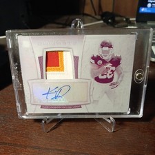 2013 Topps Knile Davis 1/1 Rookie Patch Autograph