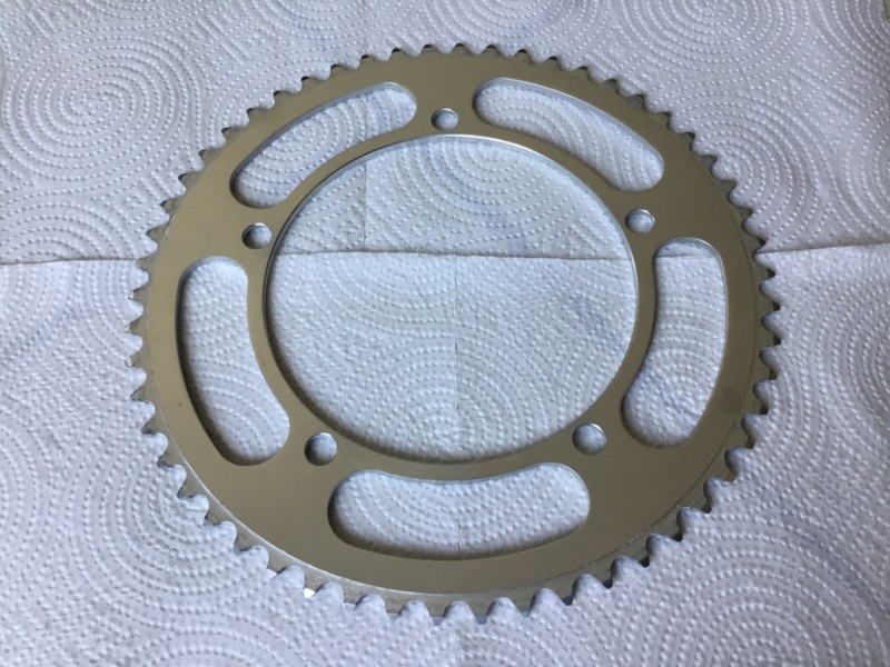 Vintage 54T Patent Campagnolo Chainring BCD144  1/2" x 3/32" Track Fixie Single
