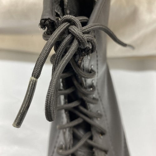Dr Martens Delaney Air Wair Black Boots Zip and Lace UK 3 - Picture 17 of 24