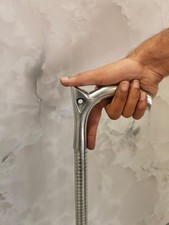 37" Aluminum Walking Cane Steampunk Handle Stick Handmade Vintage Gift