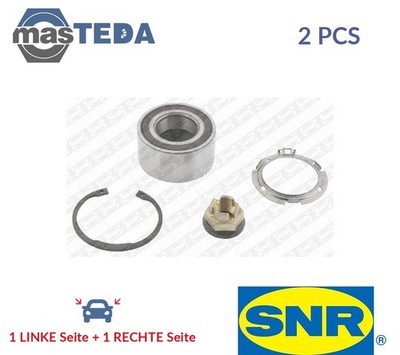 R15575 WHEEL BEARING KIT WHEEL BEARING SET FRONT SNR 2PCS FOR LADA LARGUS 1.6 1.6L