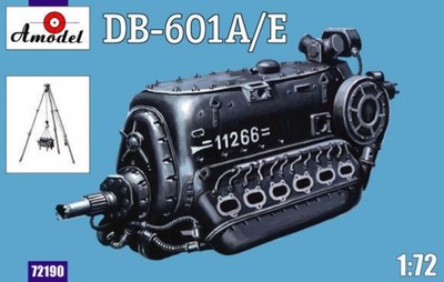 DB-601A/E engine / 1:72 - Amodel 72190