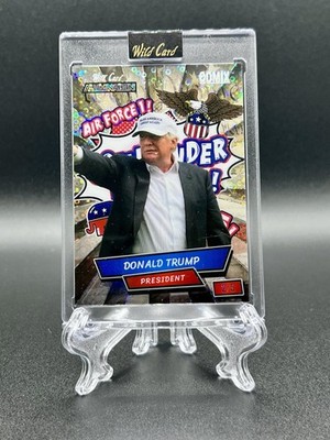Donald Trump 2/5 Thumbs Up DISCO 2024 Wild Card Comix Commander in Chief!