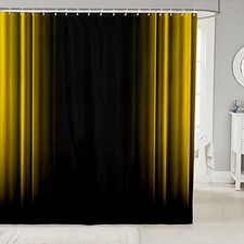 Geometric Abstract Ombre Fabric Shower Curtain 72"W x 72"L Pack of 1 Multi 10