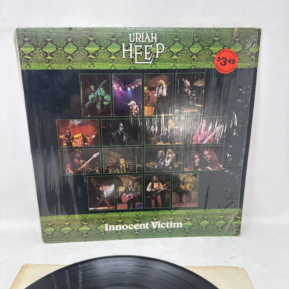 Uriah Heep Innocent Victim LP- WB- BSK 3145- Winchester Press- 1977- VG+ - Image 2 of 4