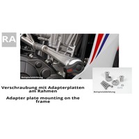LSL Crash Pad Anbaukit FüR Kawasaki ZX-6R 636 Abs, 2013-2017 - LSL-550K146.1