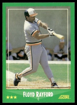 1988 Score Floyd Rayford Baltimore Orioles #359
