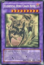 Elemental Hero Chaos Neos [Ghost Rare 1st Edition] GLAS-EN036