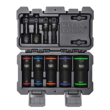 Klein Tools 2-In-1 Impact Flip Socket Set, 5 ...