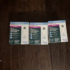 3- True Metrix Diabetes Test Strips 100 Ct  New CVS.  01/26   300 Total Strips