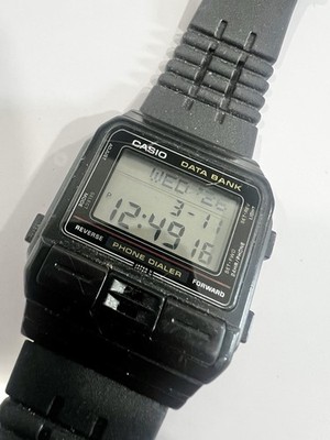 Casio DBA-80 Phone Dialer Data Bank Digital Watch 1980s All