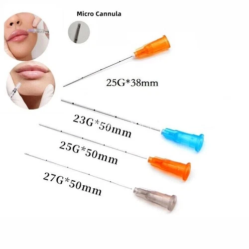 10/20/50Pcs Various Size Micro Blunt-Tip Puncture Cannula for Fillers 18~30G image 5