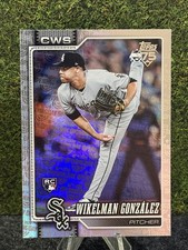 2026 Topps Celebration Opening Day Foil #167 Wikelman Gonzalez White Sox Rookie