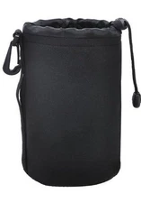 4-Size DSLR Camera Lens Pouch Case Bag Cover Neoprene Canon Nikon Sony Panasonic
