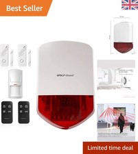 Wolf Guard LB-01A 110dB Wireless Burglar Alarm System for Ultimate Security