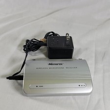 Memorex Wireless Microphone System Vhf Model Mka381 Receiver Base W/adapter