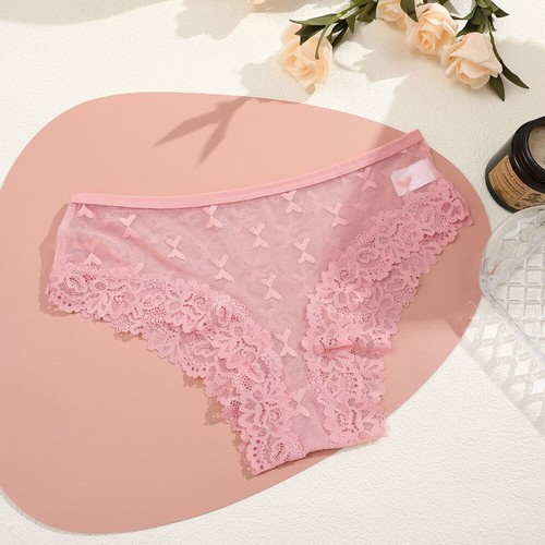 Womens Sexy Knickers Underwear Ladies Butterfly Lace Panties Seamless Briefs US - Picture 18 of 21