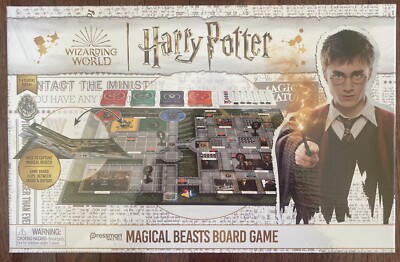 Harry Potter Magical Beasts Board Game - Wizarding World - Pressman - New Sealed