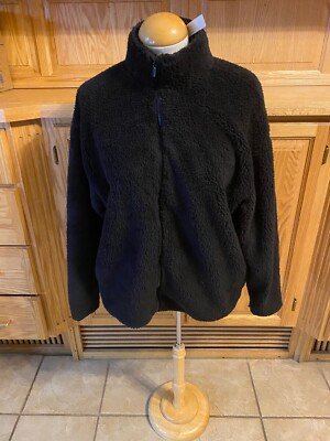 NWT Pink Victoria secret faux fur coat jacket zip up medium