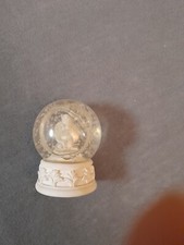 Schutzengel Schneekugel Engel Weiss