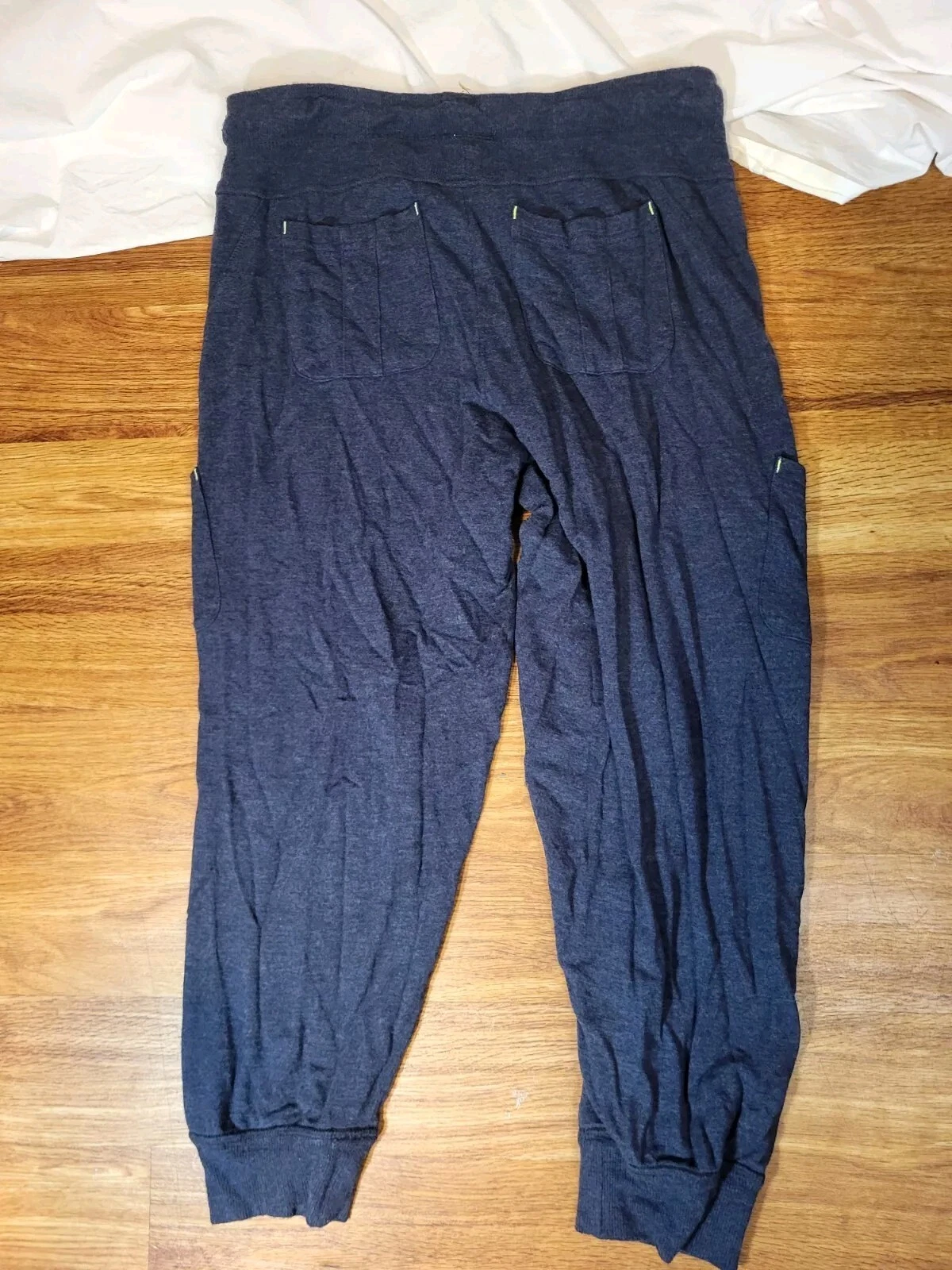 athleta medium retroterry mid rise jogger sweatpants