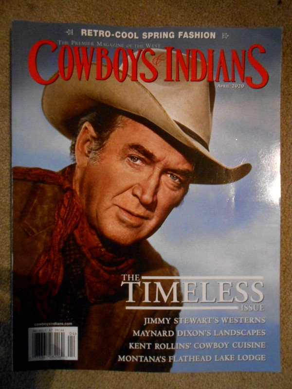 Cowboys & Indians Magazine James Stewart May 2020