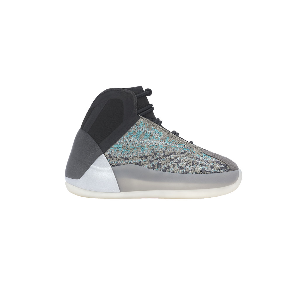 adidas Yeezy Qntm слипоны для мальчиков Серые кроссовки Повседневная обувь G58866