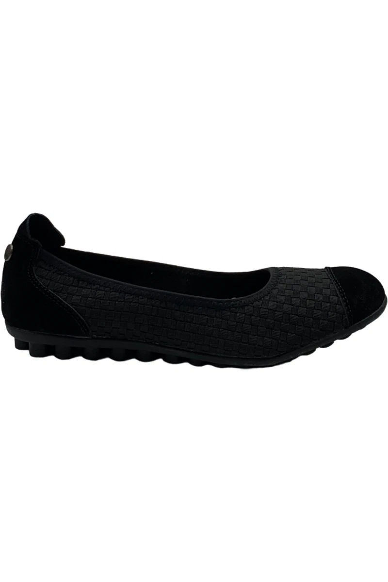 Bernie mev black best sale flats