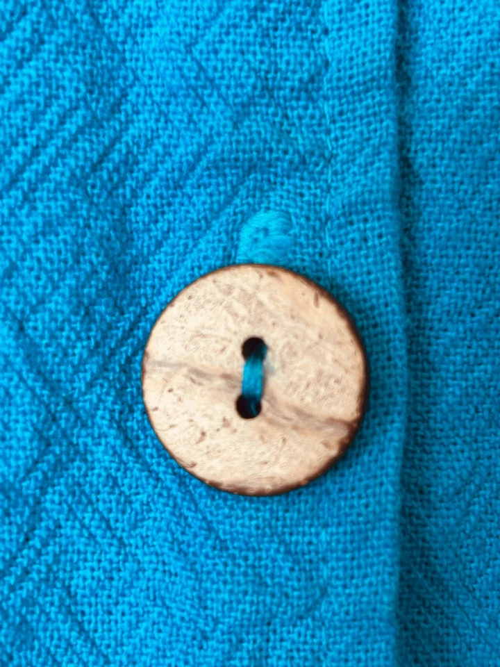 Туника на пуговицах жилет Aries & Taurus Lagenlook сделано в США с вычурными карманами размер S увеличенный размер - Изображение 3 из 4