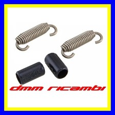 Molle tubo scarico inox 53mm. Moto Scooter Atv Quad Trial terminale collettore