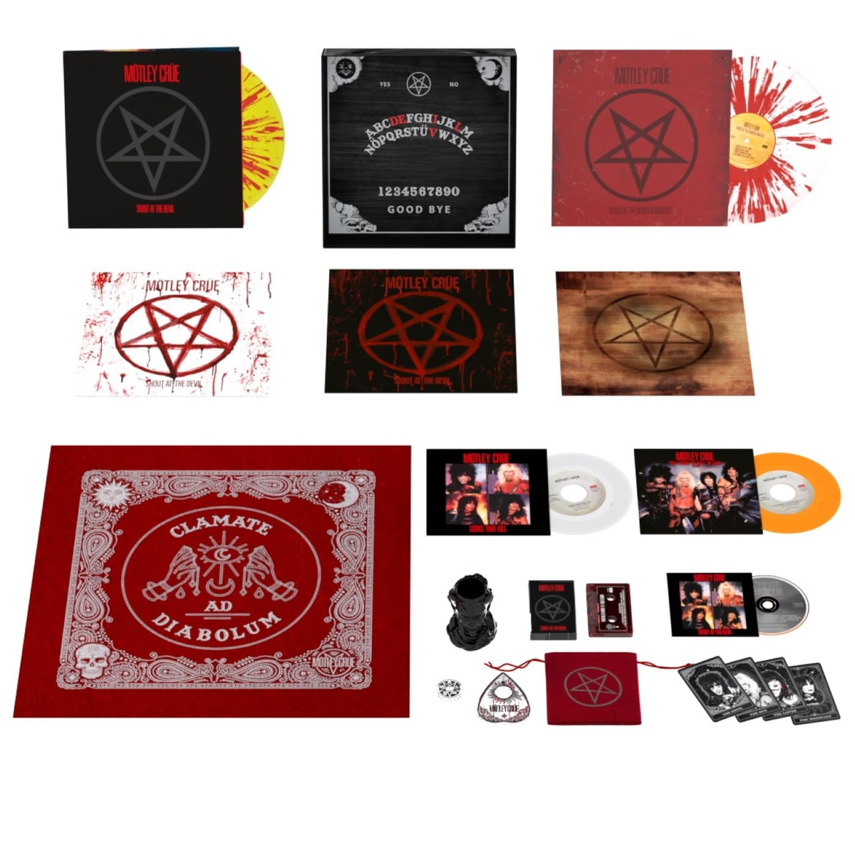 Motley Crue -Shout at the Devil 40Th Anniversary Super Deluxe Box