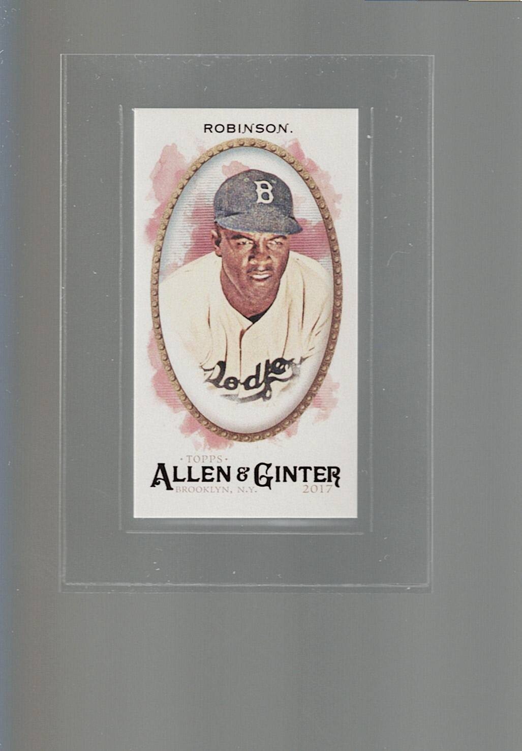 2017 Topps Allen & Ginter Mini 152 JACKIE ROBINSON Dodgers