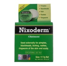 Nixoderm Cream Ointment Skin Care Treat Acne Pimples X 12 Pack 17.7g FAST SHIP