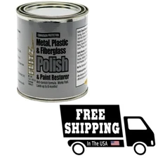 FLITZ Metal, Plastic & Fiberglass Polish 1lb/453g CA03516 (SEE VIDEO)