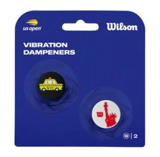 Wilson 2023 US Open Tennis Dampener Racket Racquet Vibration 2PK WR8412301001