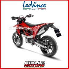 14363EU SCARICO LEOVINCE GAS GAS ES 700 2023 - LV ONE EVO STAINLESS STEEL EURO 5