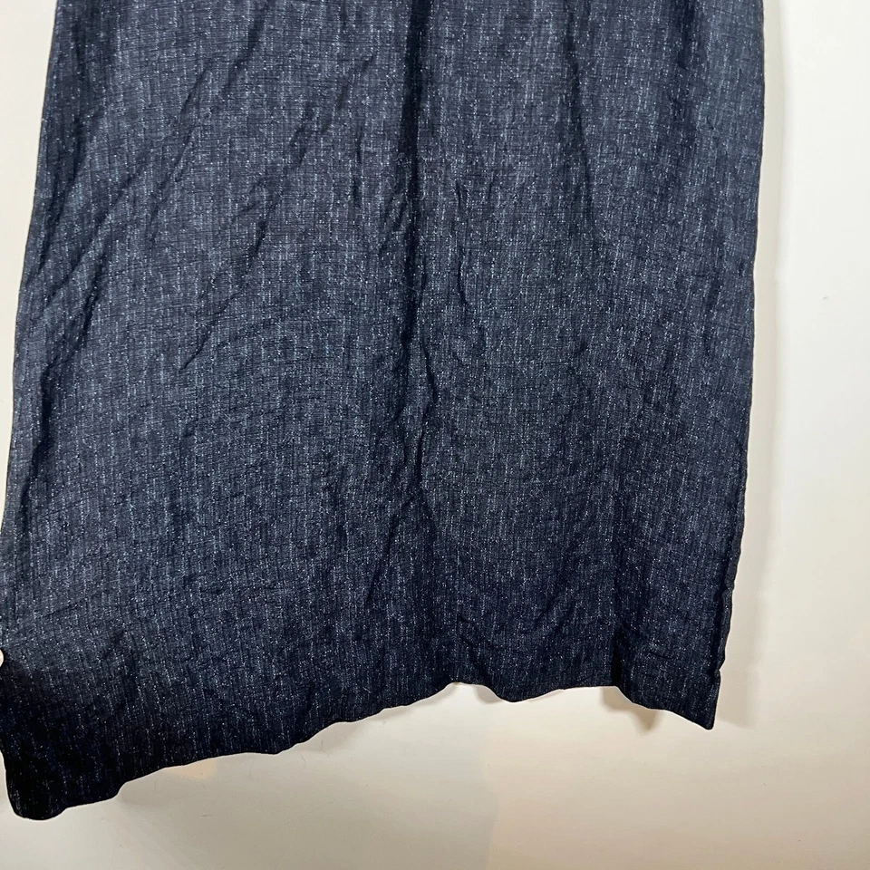 Falda Larga Joseph Para Mujer Línea A Lino Viscosa Mezcla Gris Talla 8 UK 4 US Foto 3 de 4