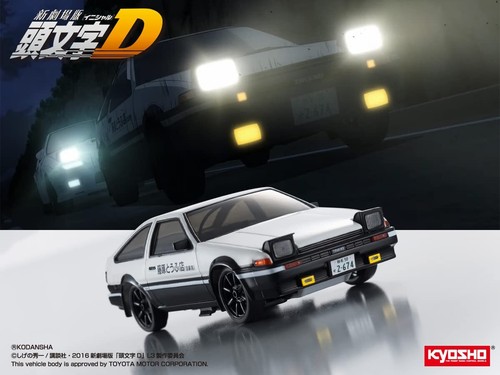 Kyosho First MINI-Z RC Electric Car Initial D Toyota Sprinter Trueno JP - Picture 4 of 4
