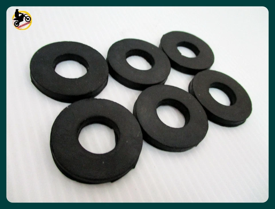 Fit Honda Wave100 Handle Bar Rubber Set **nan2643** Foto 2 de 4