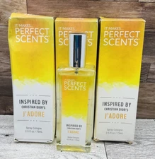 3 Pack It Makes Perfect Scents Fragrances Inspired by Christian Dior's J'adore