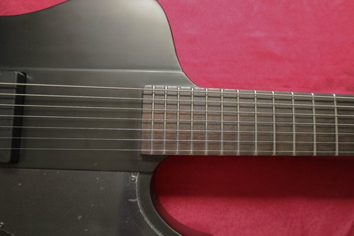 ESP LTD Phoenix-7 Baritone Black Metal 2022 - Present - Black Satin - Picture 6 of 11