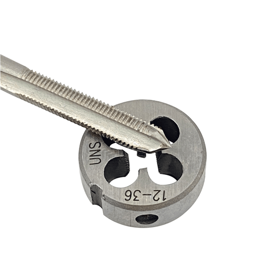 Tap & Die Set HSS 12-36 UNS CNC Thread Pitch Tap & 12-36 UNS Die Right Hand - Picture 5 of 8